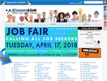 Tablet Screenshot of careerlinkbc.com